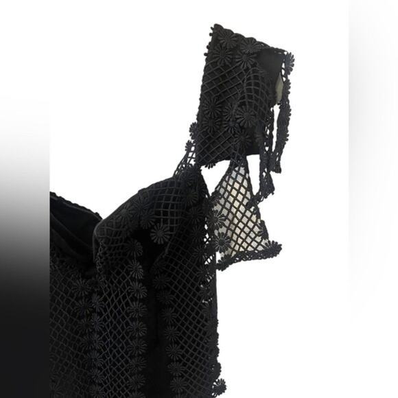 Elliatt Sisley Strapless Off Shoulder Witchy Whimsigoth Edgy Cocktail Dress Sz S - Picture 12 of 15